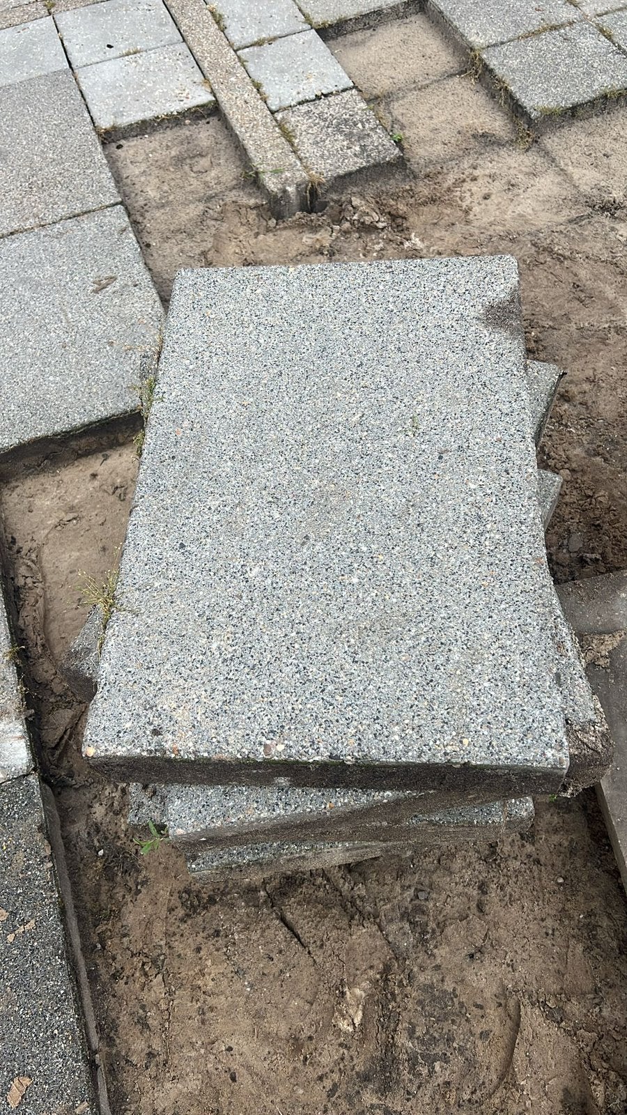Tegels 60x40, Ophalen, Zo goed als nieuw, Beton, Terrastegels