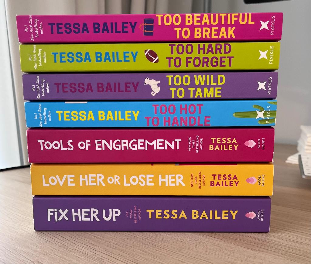 Tessa Bailey Hot And Hammered Romancing the Clarksons Series, Ophalen of Verzenden, Nieuw, Tessa Bailey