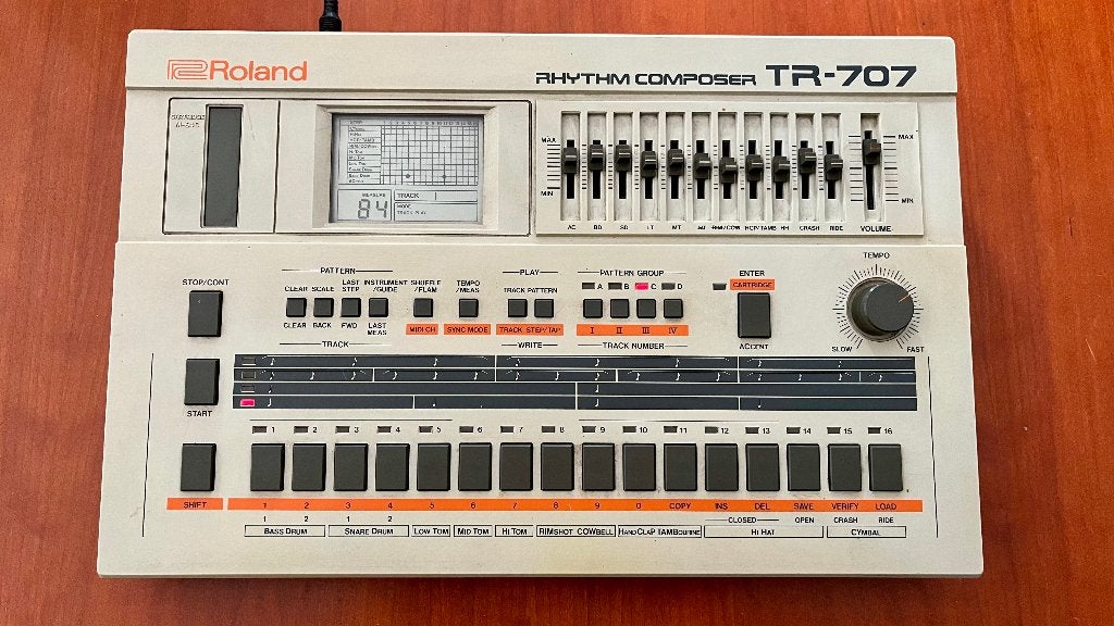 Roland TR-707 Rhithm Composer, Muziek en Instrumenten, Ophalen of Verzenden, Gebruikt, Roland