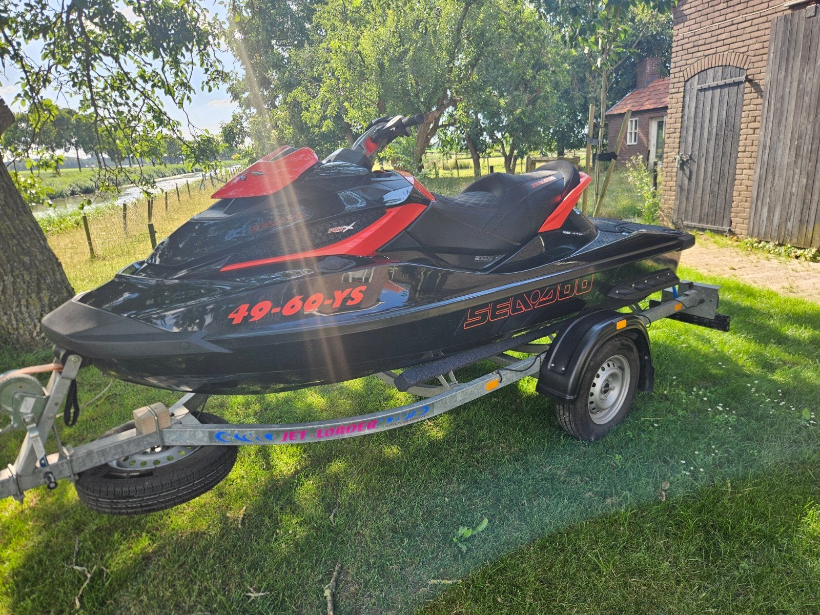 Seadoo rxt-x 260 waterscooter, Watersport en Boten, Jetski's en Waterscooters, Ophalen, Zo goed als nieuw, Benzine, 200 pk of meer