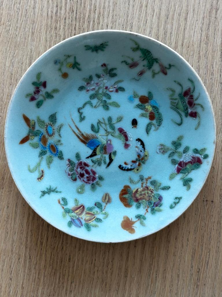 Antieke chinese bordjes, Ophalen of Verzenden