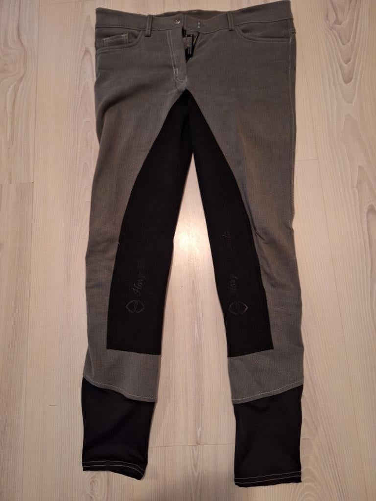 Horze rijbroek denim grijs maat 40, Dieren en Toebehoren, Paardrijkleding, Ophalen of Verzenden, Zo goed als nieuw, Dames, Onderkleding