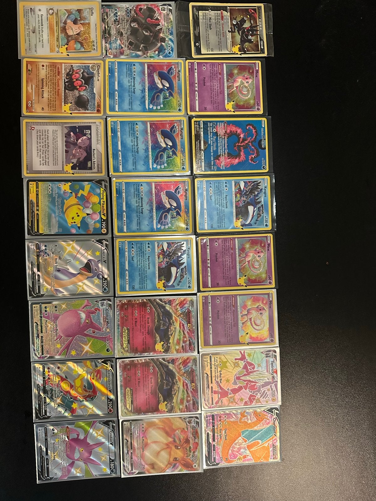 Pokémon Celebrations en VMAX kaarten, Hobby en Vrije tijd, Ophalen of Verzenden, Zo goed als nieuw, Meerdere kaarten, Foil