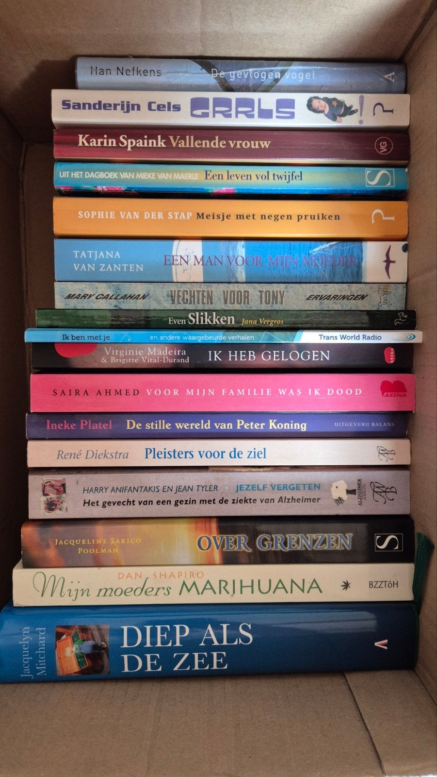 Ontsnap dit jaar eens mét een boek of lees over mensen, Ophalen of Verzenden, Gelezen