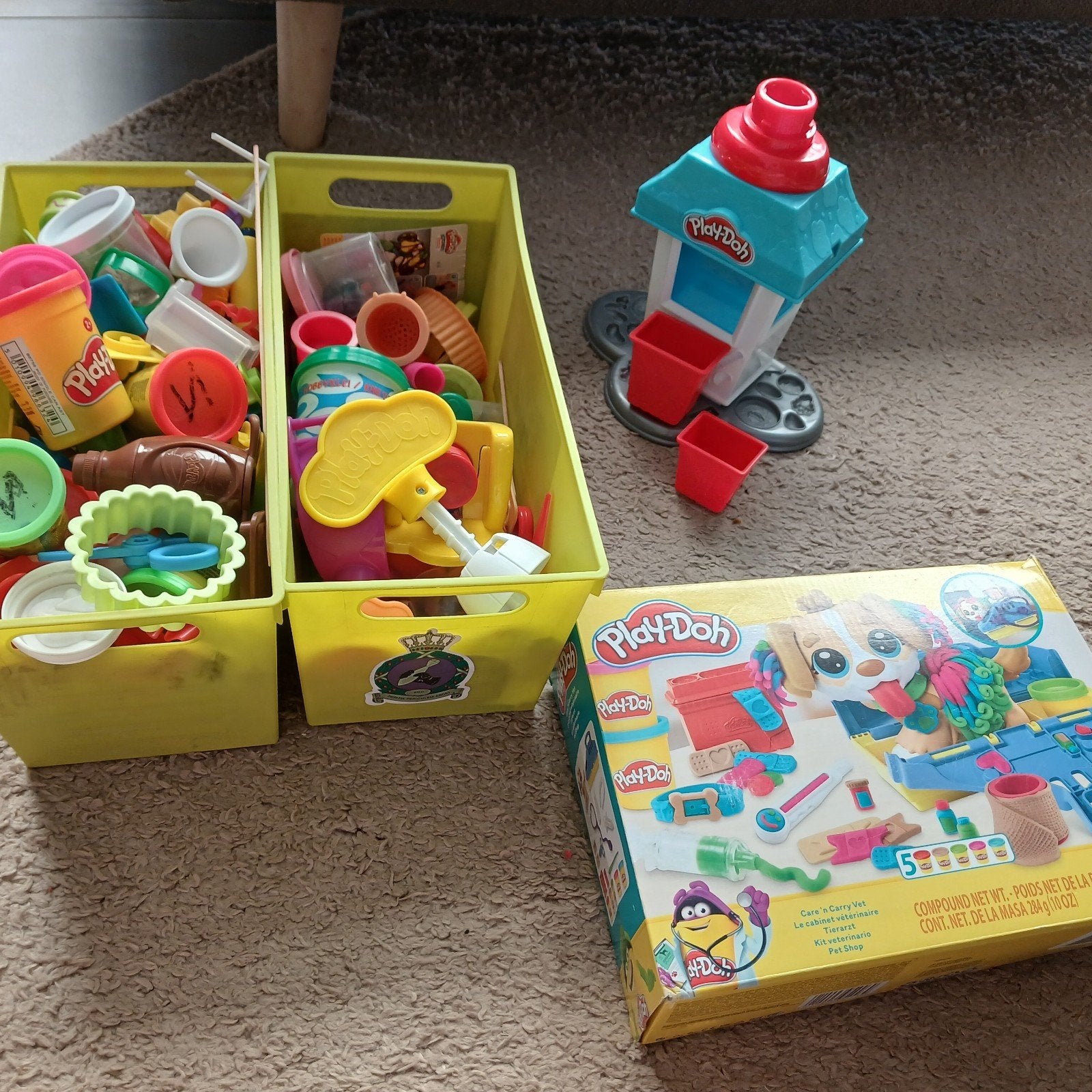 play-Doh diversen, Ophalen