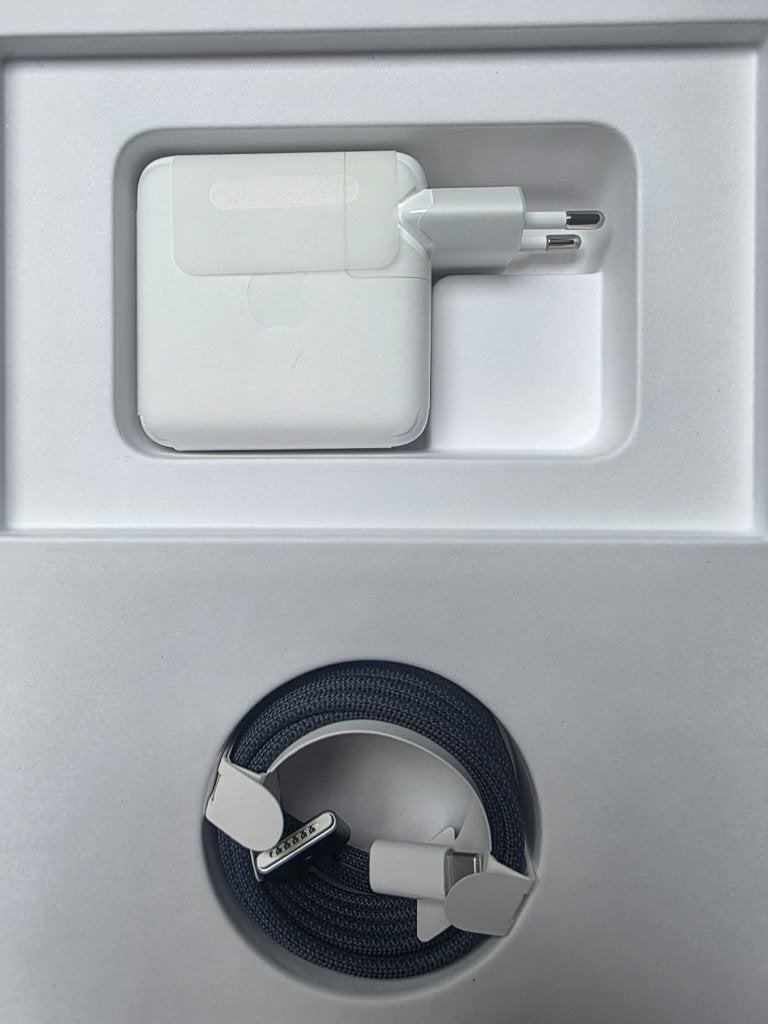 Apple 70W USB-C Oplader + MagSafe 3 Kabel – MacBook, Computers en Software, Ophalen of Verzenden, Nieuw, APPLE