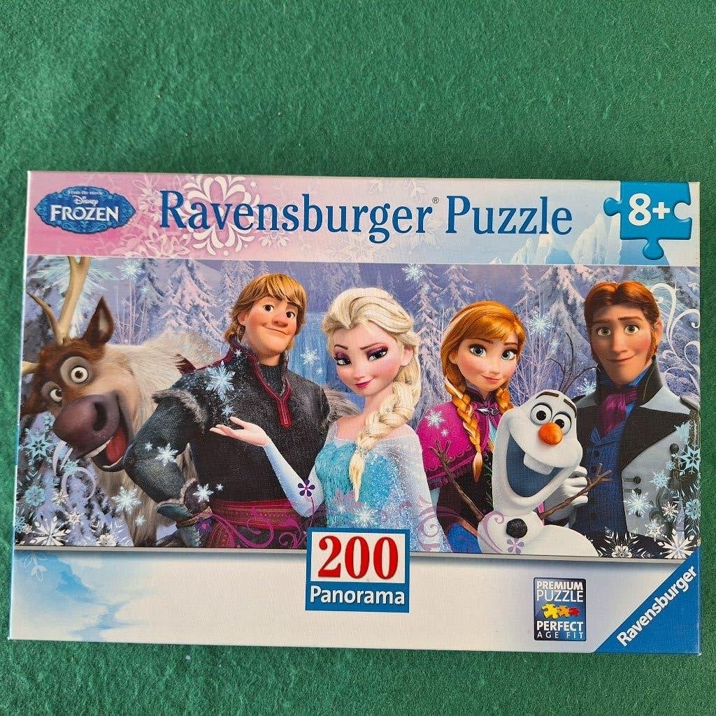 Frozen puzzel, Ophalen of Verzenden, Meer dan 50 stukjes, Gebruikt, 6 jaar of ouder