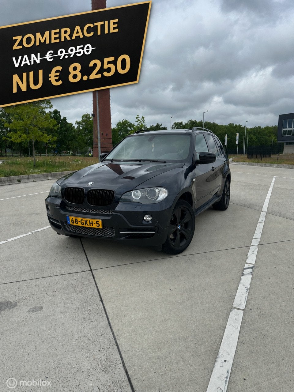 BMW X5 30i 3.0 CARPLAY GROOT Scherm UNIEK KOOPJE, Auto's, Gebruikt, X5, Blauw, 2996 cc