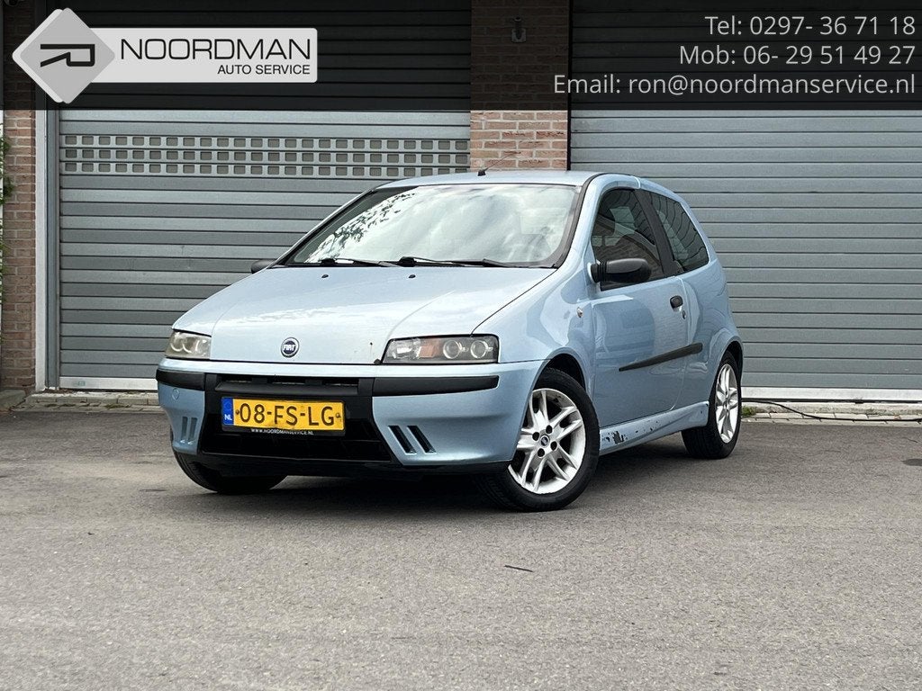 Fiat Punto 1.2-16V Sporting Speedgear Automaat, Auto's, Gebruikt, 4 cilinders, Origineel Nederlands, Bedrijf