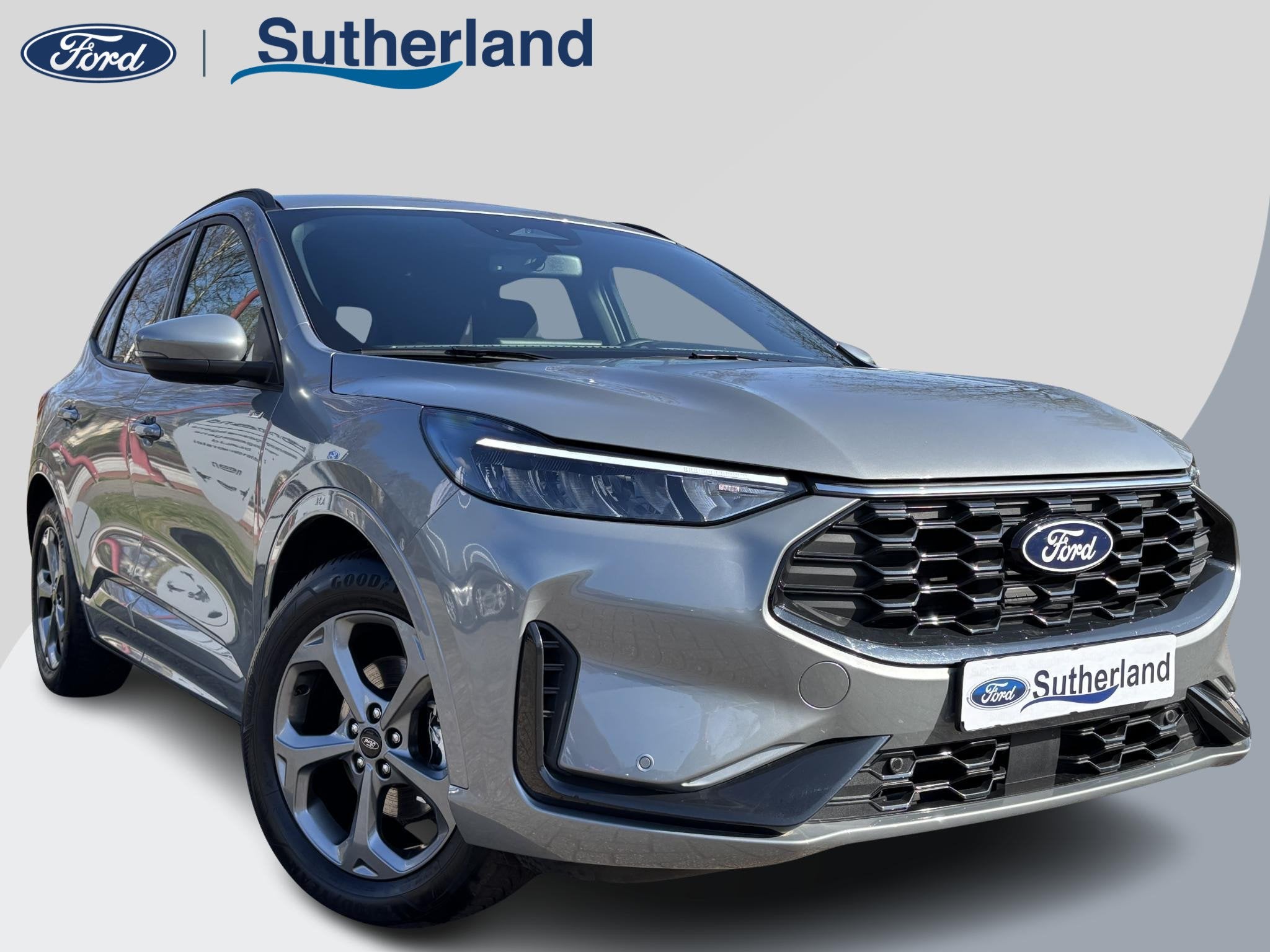 Ford Kuga 2.5 FHEV ST-Line 190pk | Geen stekker nodig | Wint, Gebruikt, 1589 kg, Bedrijf, Hybride Elektrisch/Benzine
