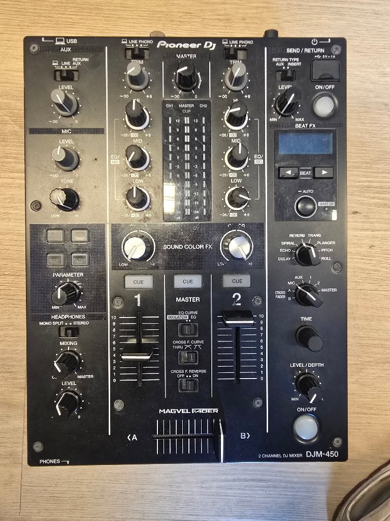 Pioneer DJM-450, Ophalen of Verzenden, Gebruikt