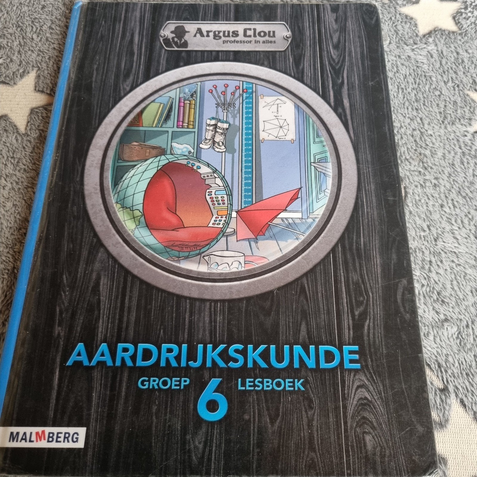 Groep 6 Argus Clou Aardrijkskunde  Lesboek Malmberg, Ophalen of Verzenden, Gelezen, Anja Huisman