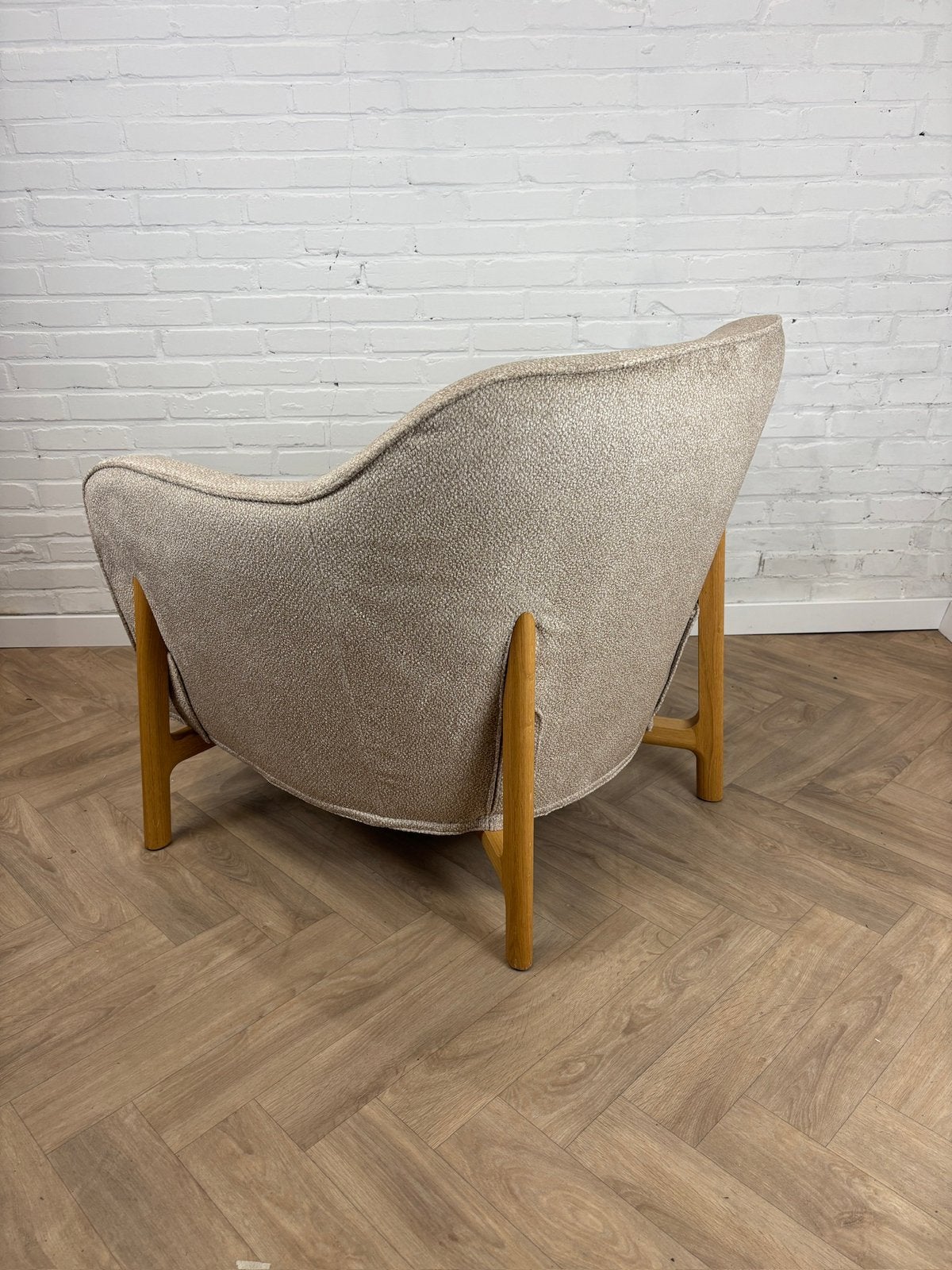 DePadova Pilotis Fauteuil *nieuwe stof*, Modern design, 75 tot 100 cm, Ophalen of Verzenden, Zo goed als nieuw