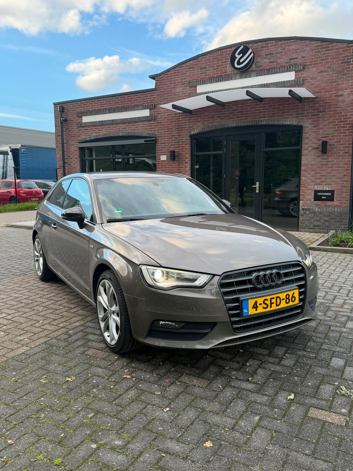 Audi A3 1.4 Tfsi 90KW 3D S-tronic 2013, Auto's, Audi, 4 cilinders, Leder en Stof, 122 pk, Origineel Nederlands