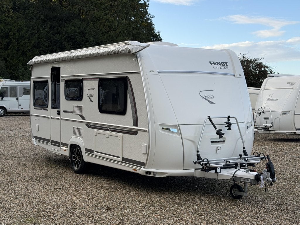 Fendt Bianco Selection 465 TG Mover Fietsendrager Wigo, Caravans en Kamperen, Standaardzit, Bedrijf, Fendt, Tot en met 4