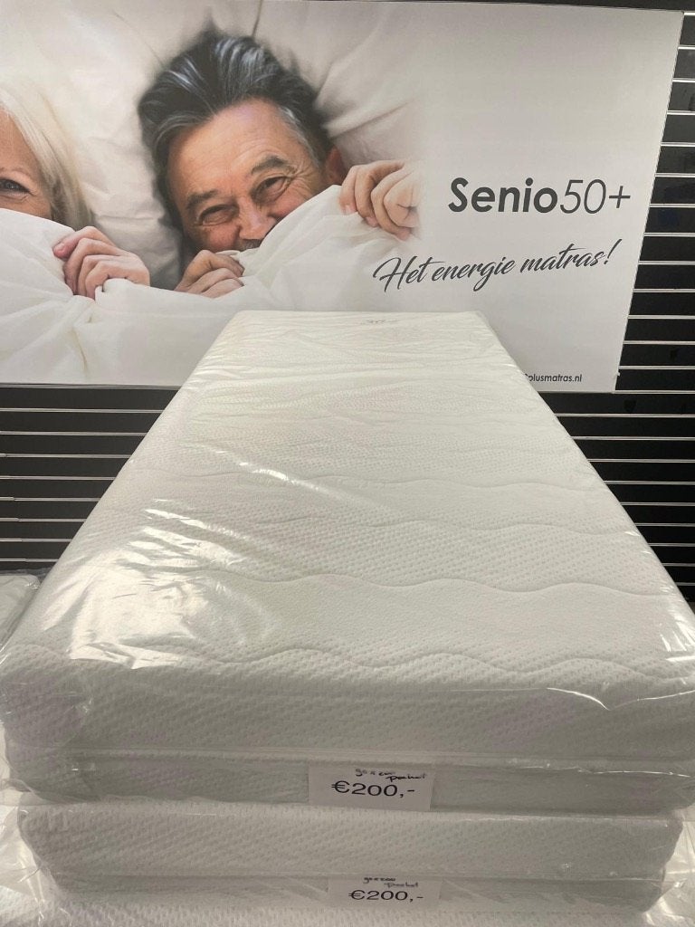Matras Pocket 90x200cm 21 cm Tencel tijk, Ophalen, 90 cm, Eenpersoons, Nieuw