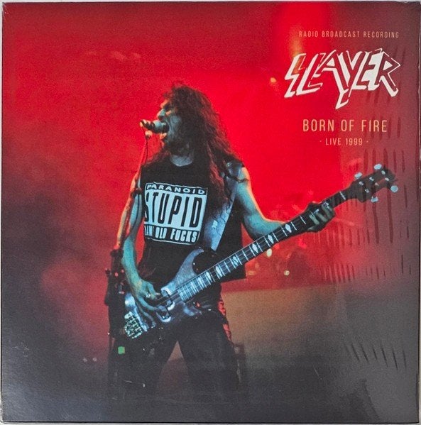 Slayer – Born Of Fire (Live 1999 - Radio Broadcast  ) lp new, LP, Metal, Ophalen of Verzenden, 12 inch