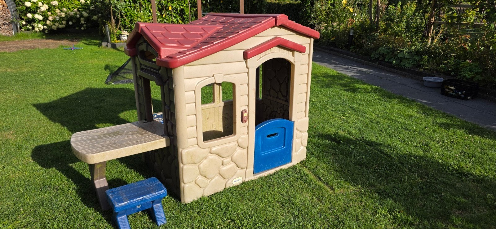 Little Tikes Speelhuis Picknick huisje tuin kids huisje, Ophalen, Gebruikt, Kunststof