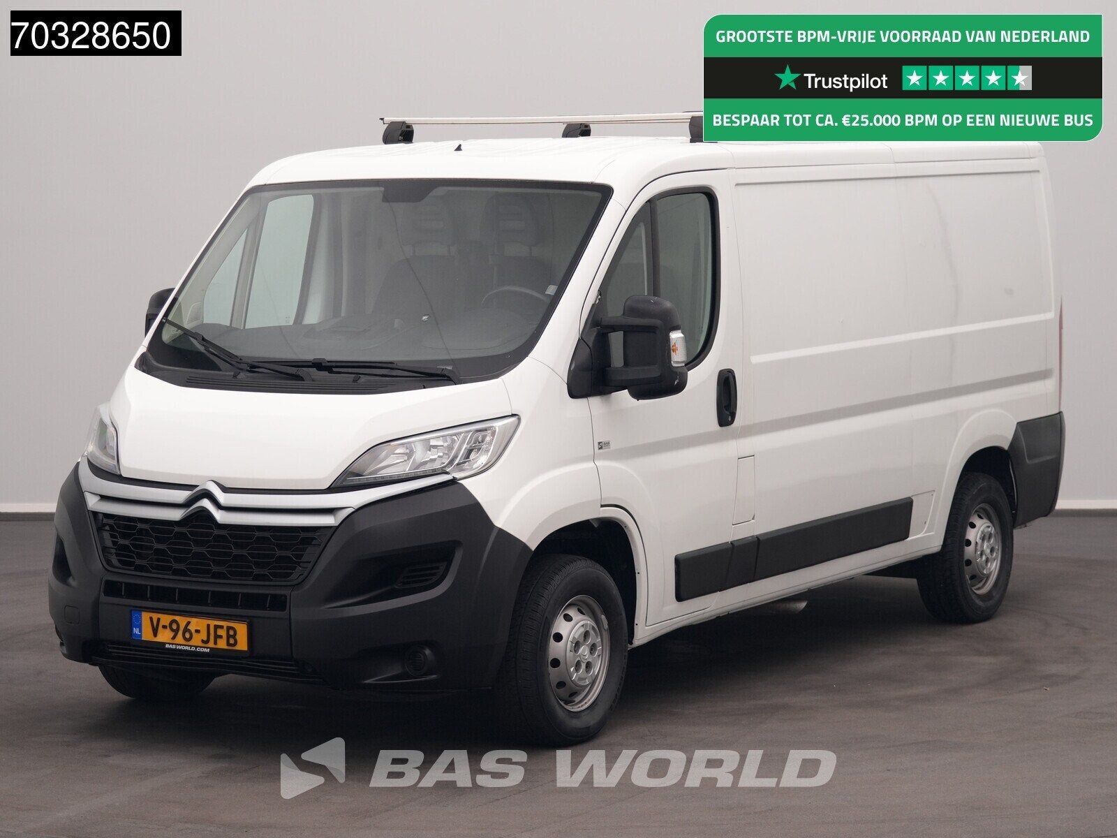 Citroën Jumper 130pk L2H1 Trekhaak Airco Cruise Camera Impe, Auto's, Dealer onderhouden, Stof, Gebruikt, Euro 6