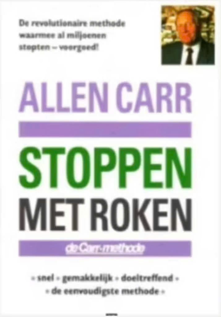 Stoppen Met Roken (Allen Carr), Ophalen of Verzenden, Zo goed als nieuw