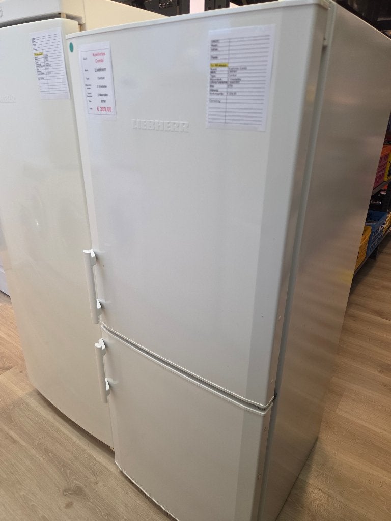 koel/vries combi - Liebherr - 2 lades, Witgoed en Apparatuur, Koelkasten en IJskasten, Ophalen, Gebruikt, Info.hau@liebherr.com
