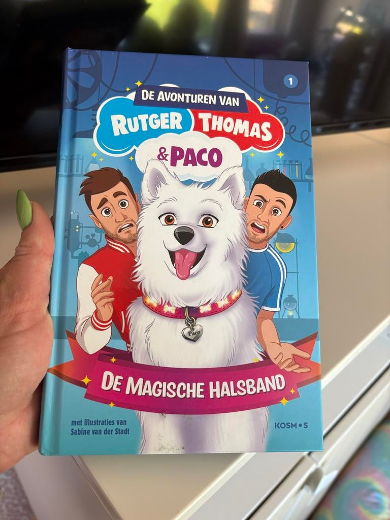 De Avonturen van Rutger, Thomas & Paco: De Magische Halsband, Ophalen of Verzenden, Zo goed als nieuw, Fictie algemeen