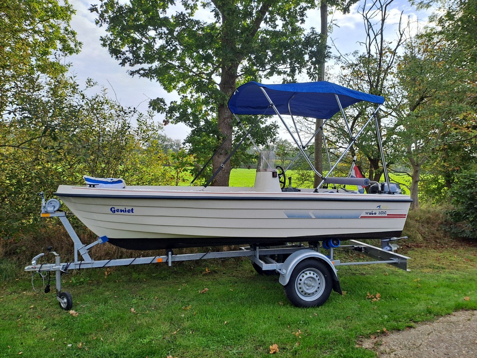 Wato 420 consoleboot 15 pk Yamaha, Ophalen of Verzenden, Elektrisch