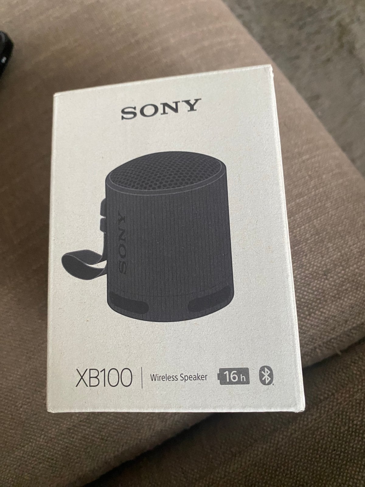 Draadloze Bluetooth speaker zwart, Ophalen, Overige typen, Nieuw, Sony
