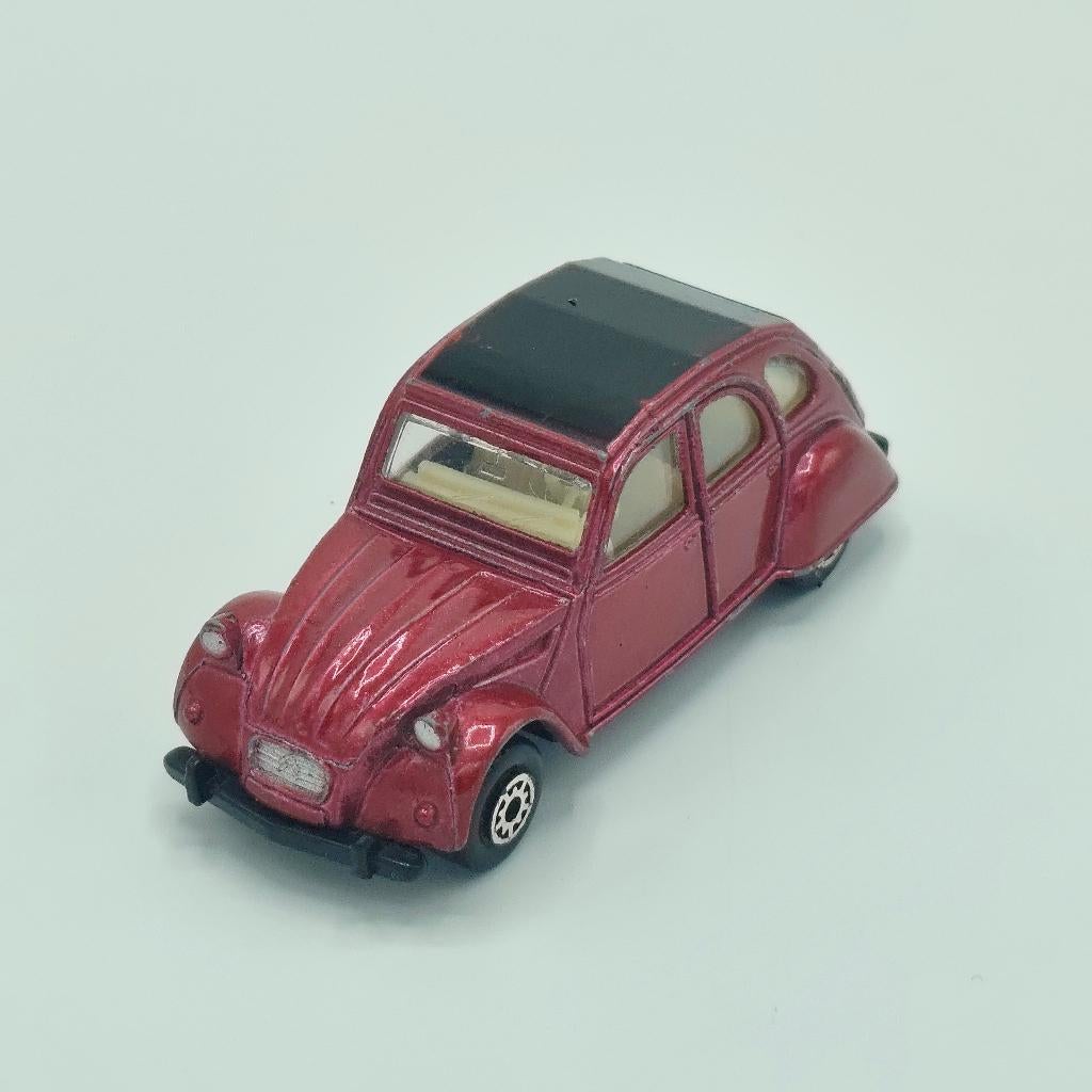 Edocar Citroën 2CV in een leuke rode kleur!, Hobby en Vrije tijd, Modelauto's | 1:87, Ophalen of Verzenden, Zo goed als nieuw