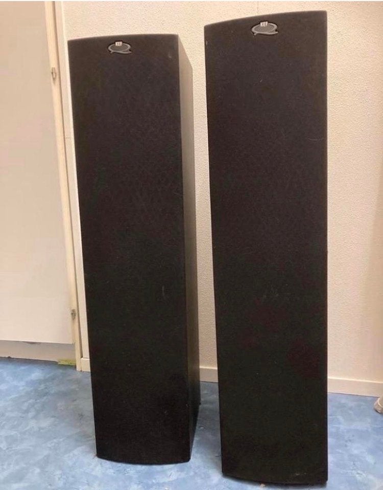 KEF Q55 Vloerstaande Luidsprekers - Krachtig Geluid, Audio, Tv en Foto, Luidsprekers, Vloerstaande luidspreker, Gebruikt, Basreflex
