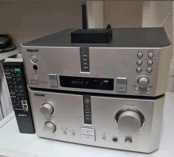 Sony stereo set ex-880 + bluetooth + afstandsbediening, Ophalen of Verzenden, Sony