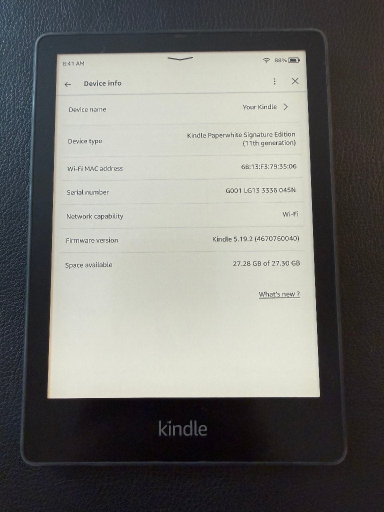 Amazon Kindle Paperwhite 11th.gen Signature Edition 32GB 2, Computers en Software, E-readers, Gebruikt, Amazon Kindle, Ophalen of Verzenden