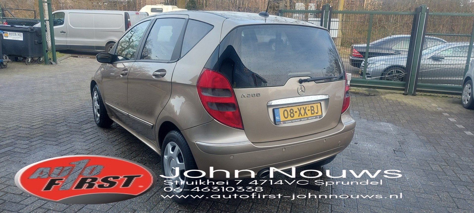 Mercedes-Benz A-klasse 200 Avantgarde LET OP EXPORT, Voorwielaandrijving, 136 pk, Gebruikt, Zwart