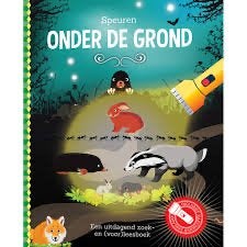 Speuren Onder de Grond - Zoek- en Ontdekboek, Boeken, Ophalen of Verzenden, Zo goed als nieuw, Uitklap-, Voel- of Ontdekboek, 3 tot 4 jaar