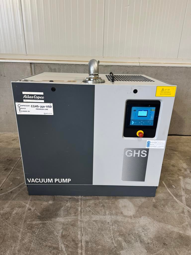 Atlas Copco GHS 350 VSD vacuümpomp uit 2017, Ophalen