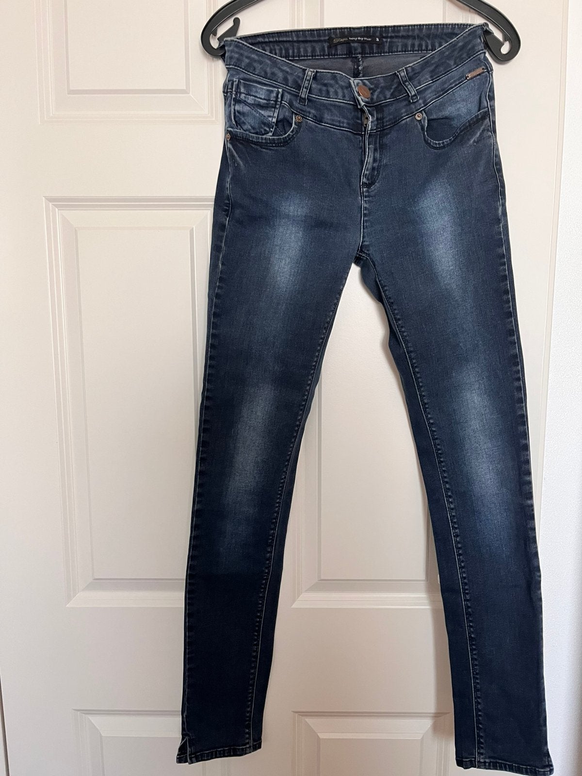 Jeans stretch maat 36, Ophalen of Verzenden, Zo goed als nieuw, Blauw, W28 - W29 (confectie 36)