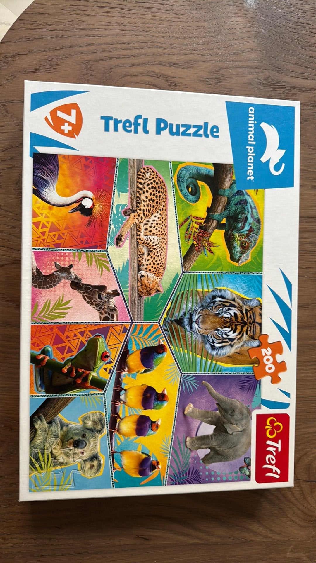 Trefl puzzel 200 stukjes ZGAN, Ophalen of Verzenden, Meer dan 50 stukjes, Zo goed als nieuw, 6 jaar of ouder