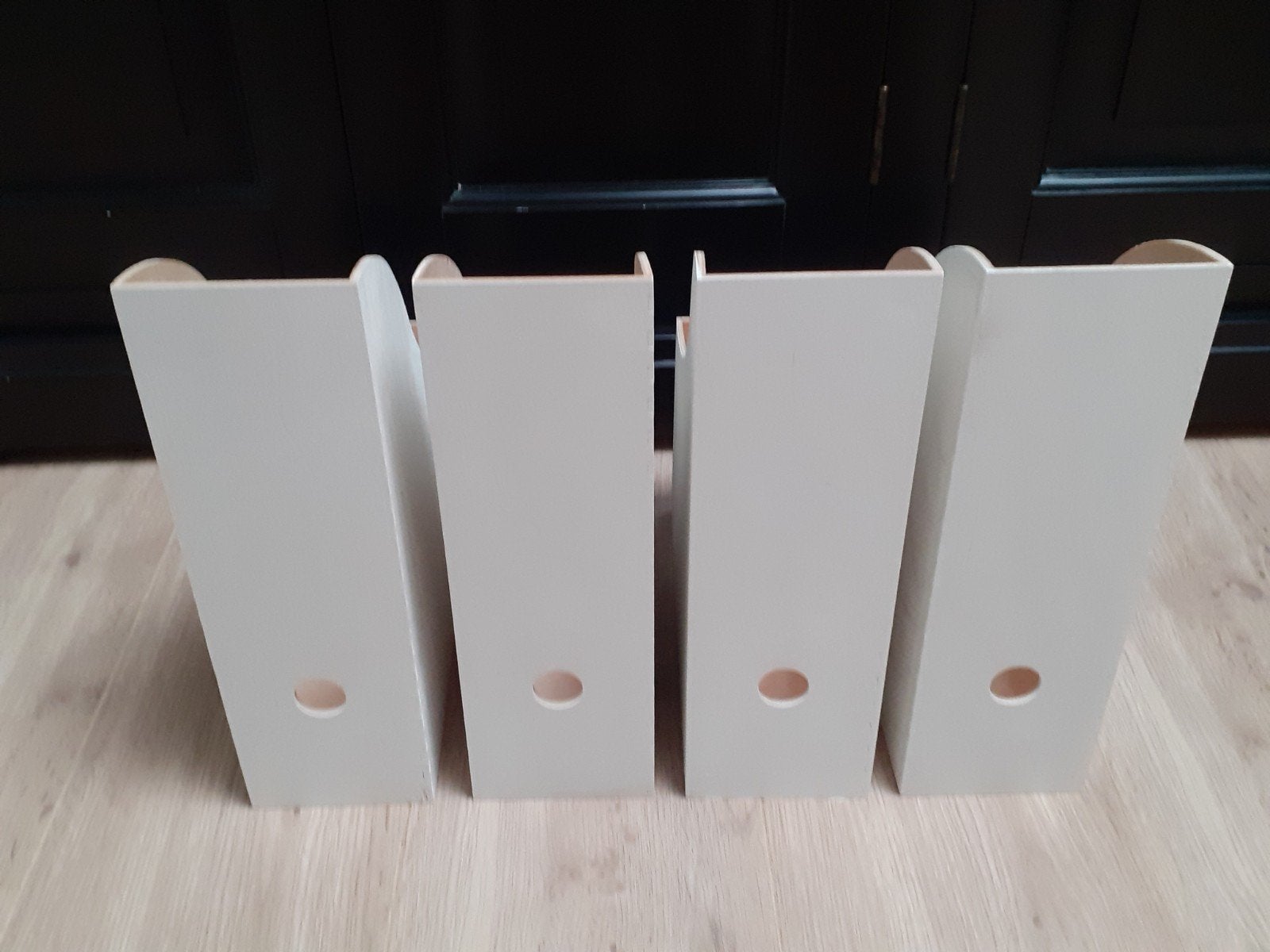 Knuff lectuur/tijdschriftenbak ikea wit, Lectuurbak, Ophalen of Verzenden, Zo goed als nieuw, Hout