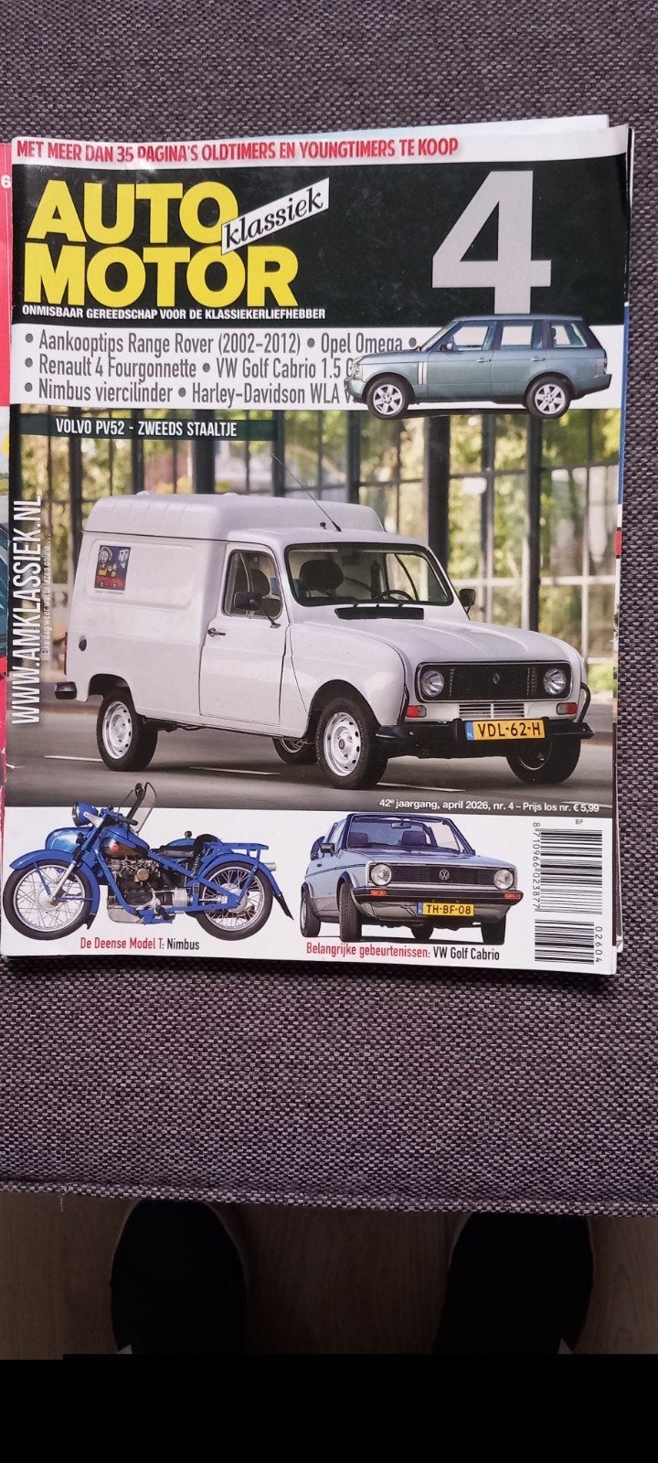 Auto Motor Klassiek tijdschriften - set van 5., Ophalen of Verzenden, Gelezen