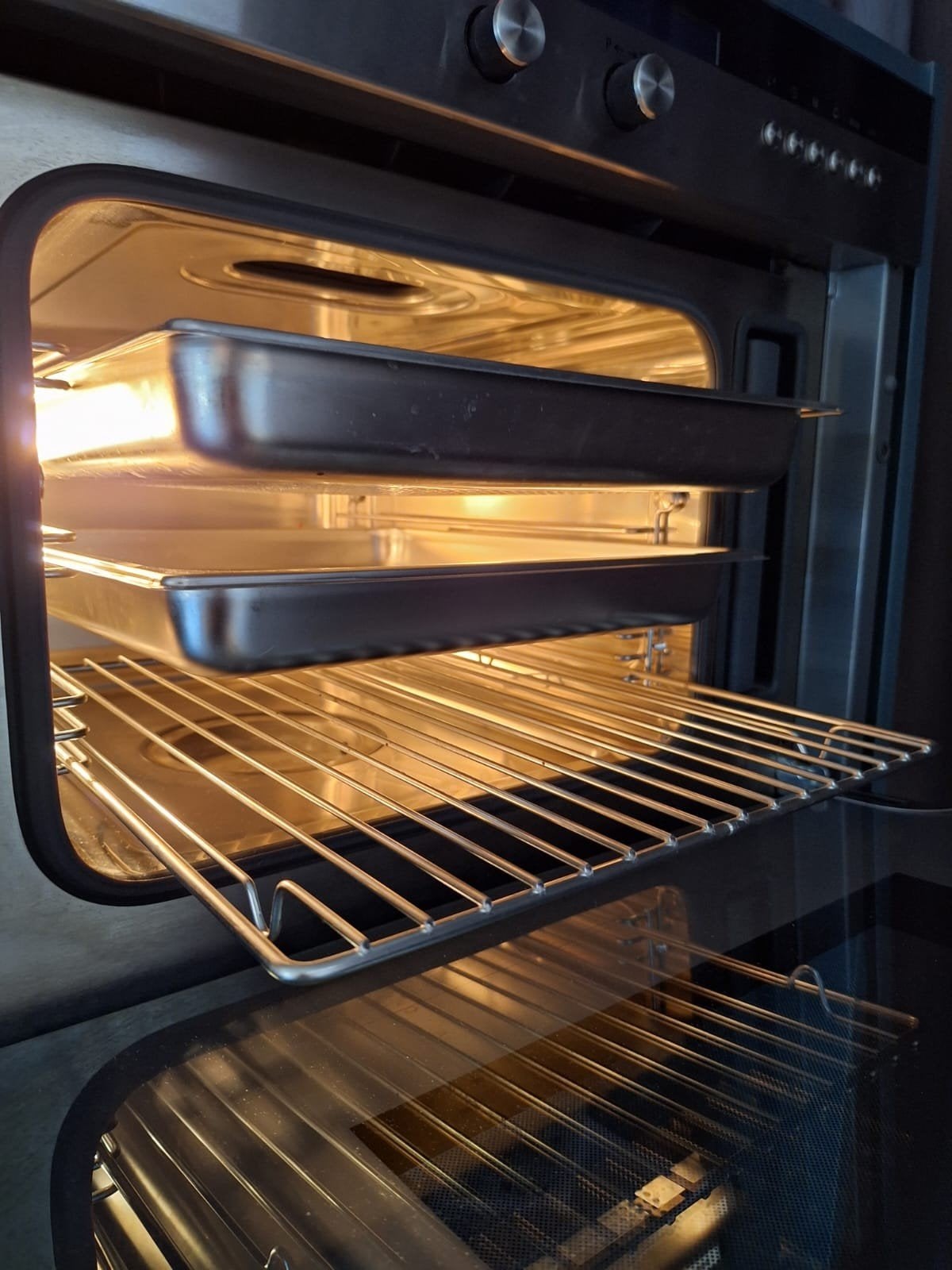 Siemens HLHB26 Inbouw Combi-oven - Zo goed als nieuw, Ophalen, 45 tot 50 cm, Siemens, Inbouw