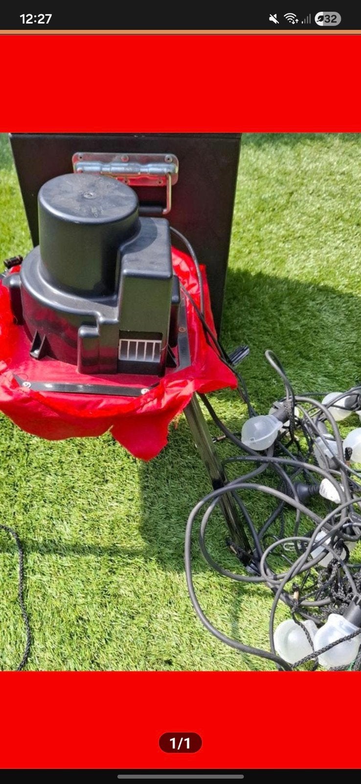 Skydancer standaard met verlichting, Hobby en Vrije tijd, Feestartikelen | Verhuur, Ophalen of Verzenden