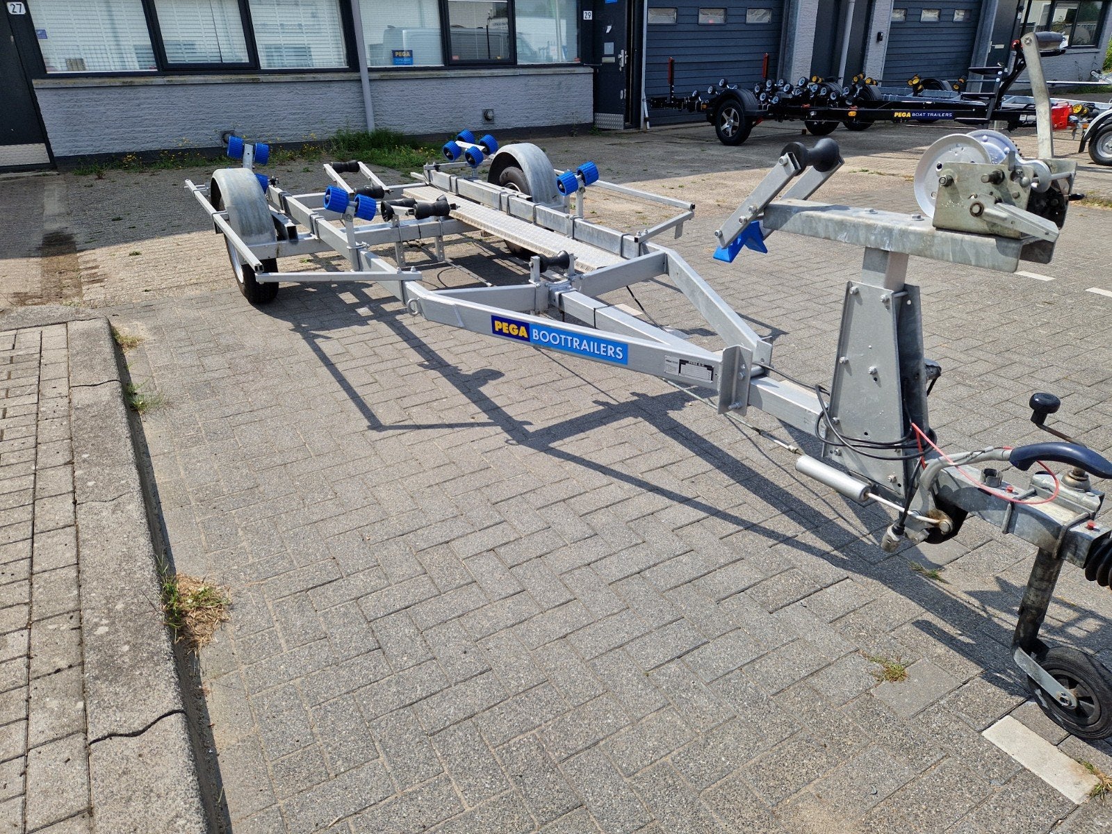 Pega ZB 1350 inclusief Nederlands kenteken  !!!, Minder dan 1500 kg, Gebruikt, Verzenden, Overige typen