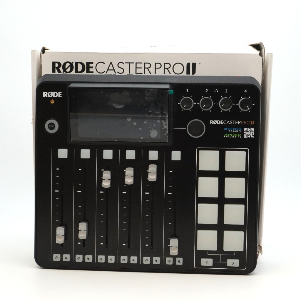 RODE RODECaster Pro II Compleet in Doos - ZGAN, Rode, Zo goed als nieuw, Support@rode.com, 107 Carnarvon Street
Silverwater, NSW 2128
Australia