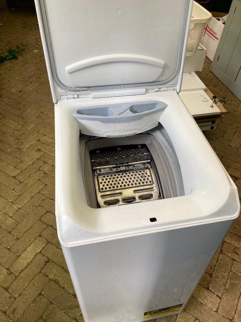 wasmachine bovenlader, Ophalen, 1200 tot 1600 toeren, 4 tot 6 kg, Bovenlader