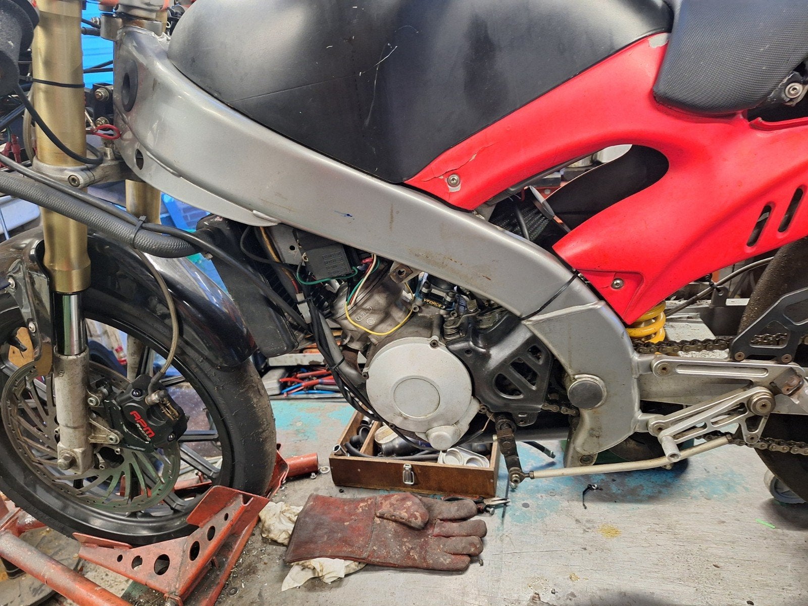 race projekt am6, Fietsen en Brommers, Ophalen, Gebruikt, 6 versnellingen, Motorhispania