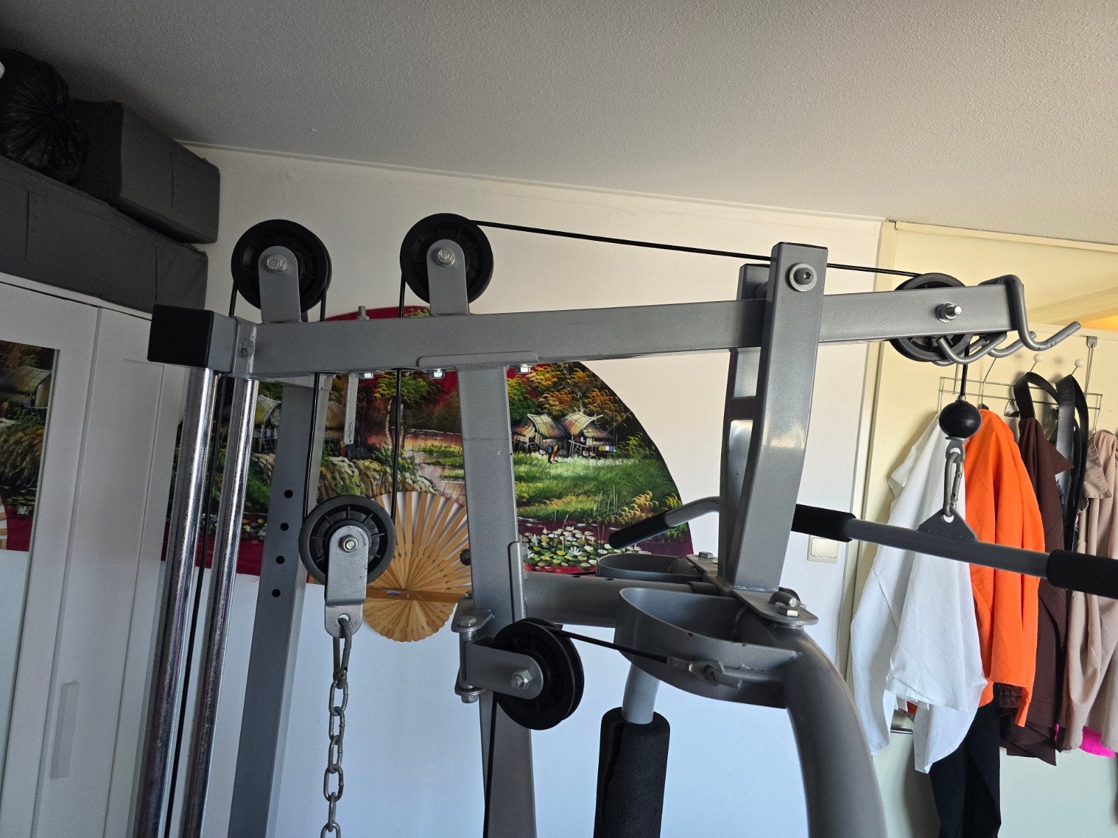 Compleet en Stabiel Krachtstation (Homegym)  Zo Goed als Nie, Ophalen of Verzenden
