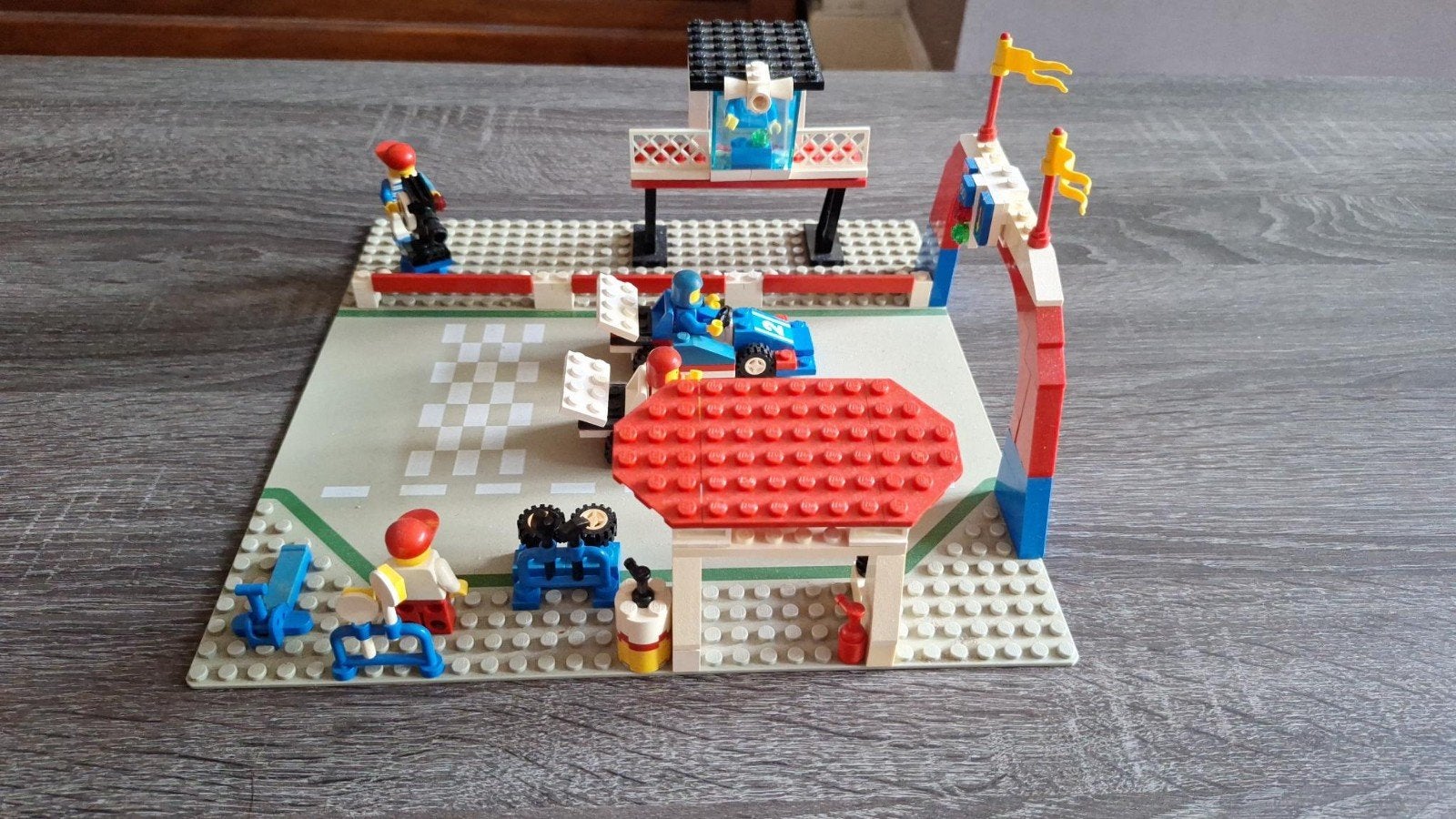 Vintage Lego 6381 Motor Speedway, Ophalen of Verzenden, Gebruikt