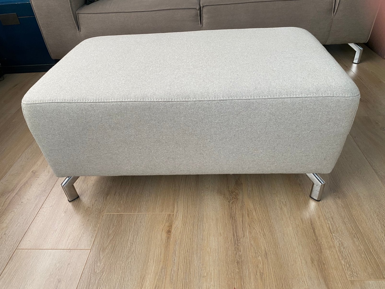 Hocker Montel, Huis en Inrichting, Ophalen, Zo goed als nieuw, Vierkant, 75 tot 100 cm
