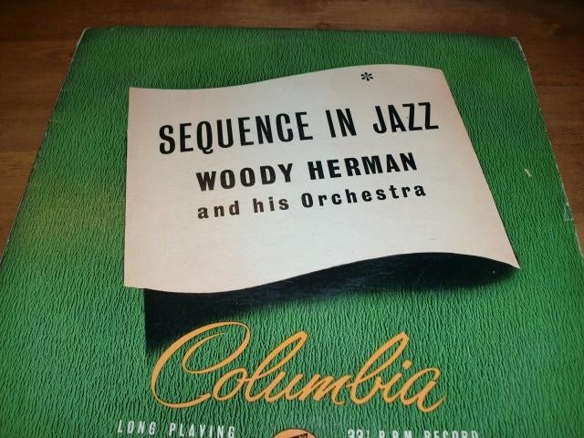   Woody Herman Orch. Sequence In Jazz Columbia 10" LP  UK , Gebruikt, 10 inch, Ophalen of Verzenden, 1940 tot 1960