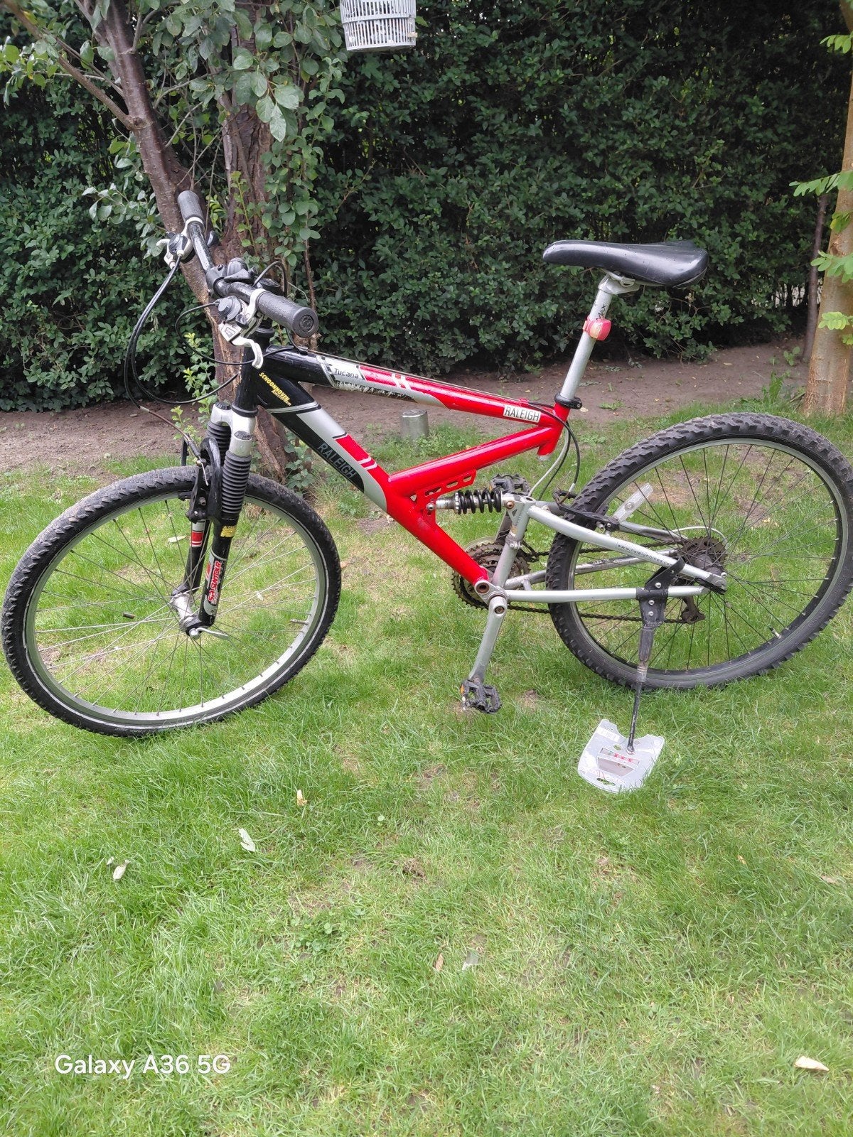 Raleigh Tucana Mountainbike - Full Suspension, Gebruikt, 49 tot 53 cm, Ophalen, Overige merken